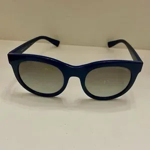 Armani Exchange Blue Marble Sunglasses AX 40535 819311 51-21 140 2N Armani Exchange AX4112SU M (55 - 19) with Blue lenses and  main image 4